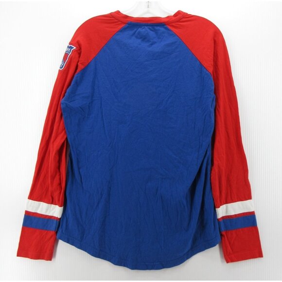 New York Rangers Jersey Shirt Large Red Majestic NHL Hockey Graphic * - Picture 7 of 12